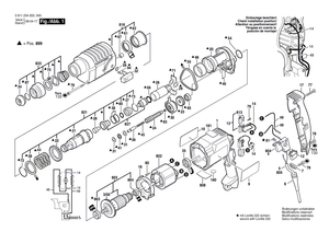 New Genuine Bosch 1617000353 Impact Mechanism
