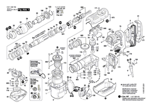 New Genuine Bosch 1617000451 Wear and Tear Part Set
