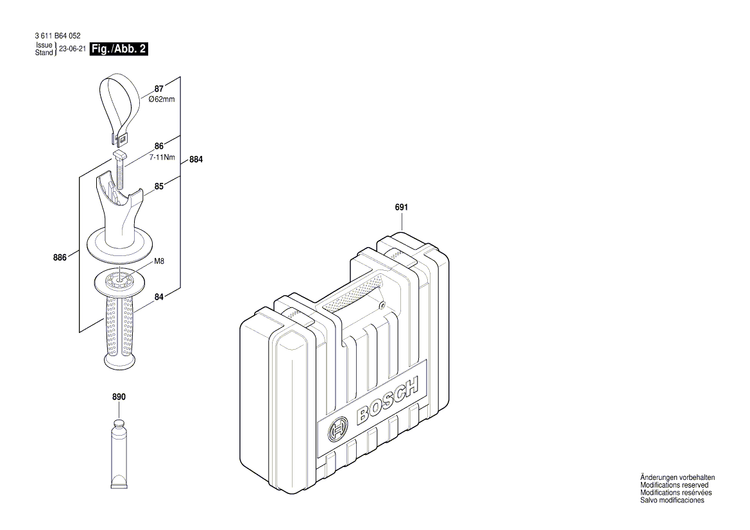 New Genuine Bosch 1617000478 Supporting Disc