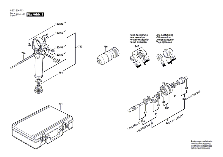 New Genuine Bosch 1617000498 Motor Housing
