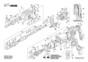 New Genuine Bosch 1617000526 Intermediate Flange
