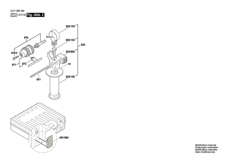 New Genuine Bosch 1617000543 Armature With Fan
