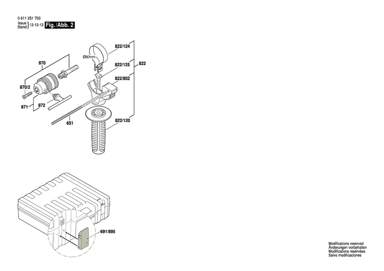 New Genuine Bosch 1617000599 Gear Housing