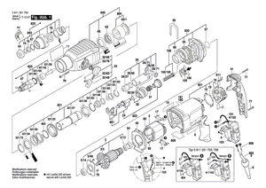 New Genuine Bosch 1617000599 Gear Housing