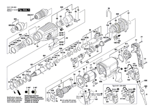 New Genuine Bosch 1617000683 Gear Housing