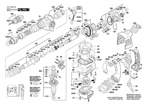 New Genuine Bosch 1617000691 Intermediate Flange