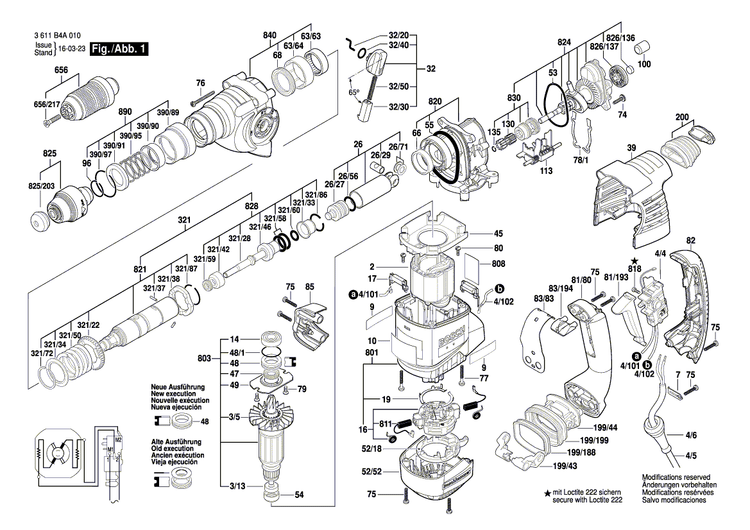 New Genuine Bosch 1617000691 Intermediate Flange