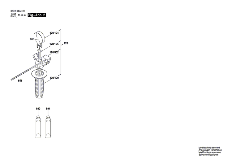 New Genuine Bosch 16170006BB Intermediate Flange