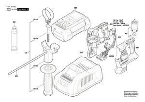 New Genuine Bosch 16170006BU Tool Holding Fixture