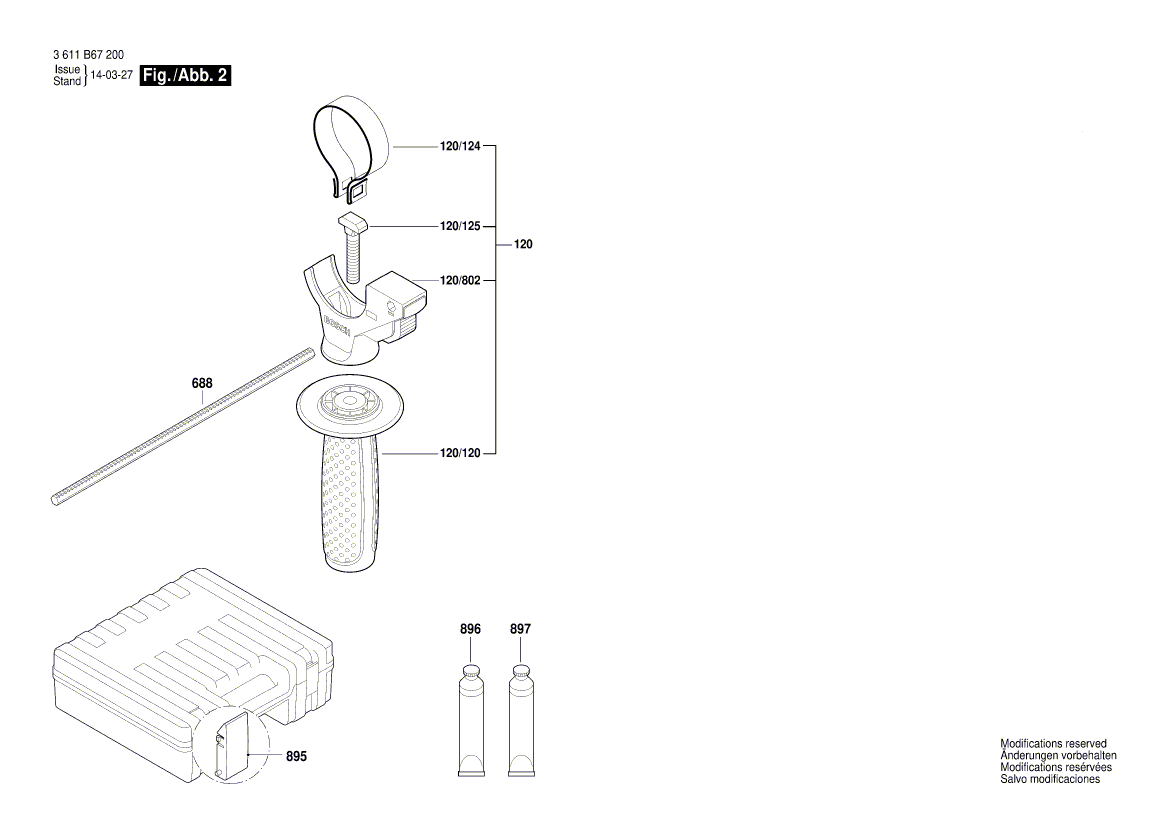 New Genuine Bosch 16170006BZ Weight