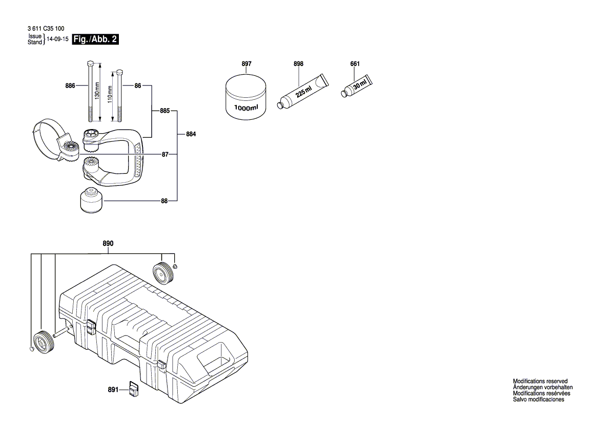 New Genuine Bosch 1617000709 Guide Tube