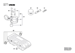 New Genuine Bosch 1617000709 Guide Tube