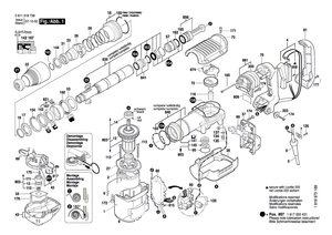 New Genuine Bosch 1617000846 Impact Mechanism Housing
