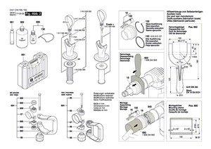 New Genuine Bosch 1617000853 Spring Pack