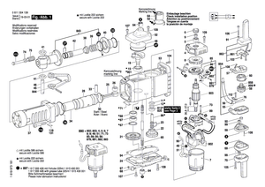 New Genuine Bosch 1617000858 Switch Housing