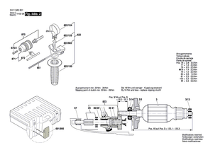 New Genuine Bosch 1617000885 Motor Housing