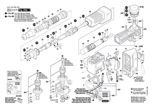 New Genuine Bosch 1617000969 Impact Mechanism Housing