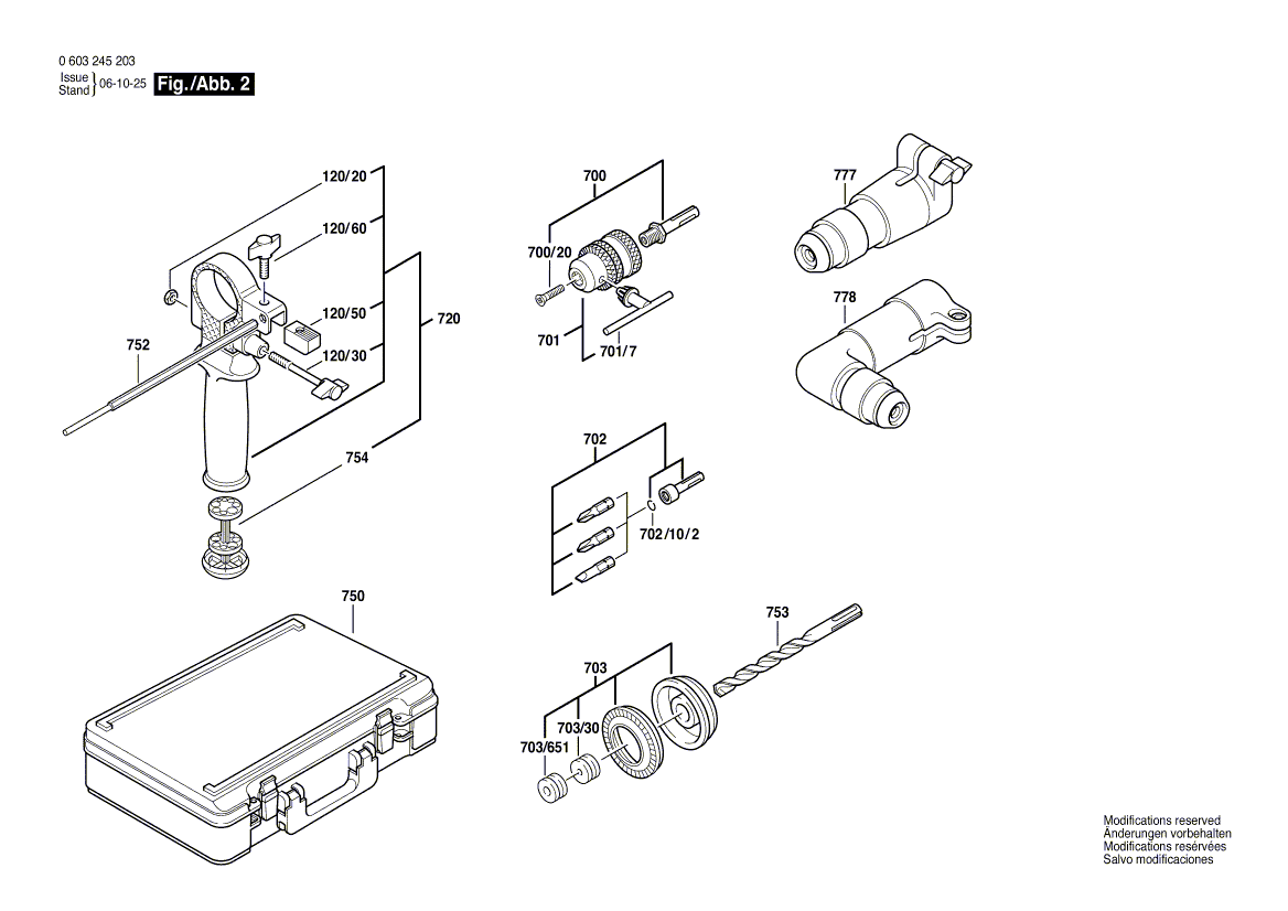 New Genuine Bosch 1617200047 On-Off Switch