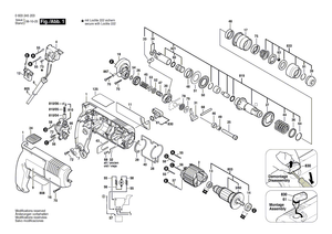 New Genuine Bosch 1617200047 On-Off Switch