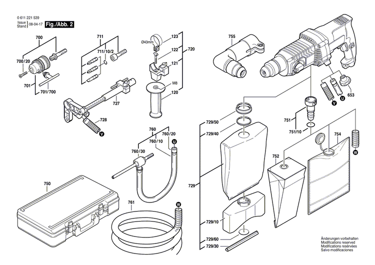 New Genuine Bosch 1617200052 Switch
