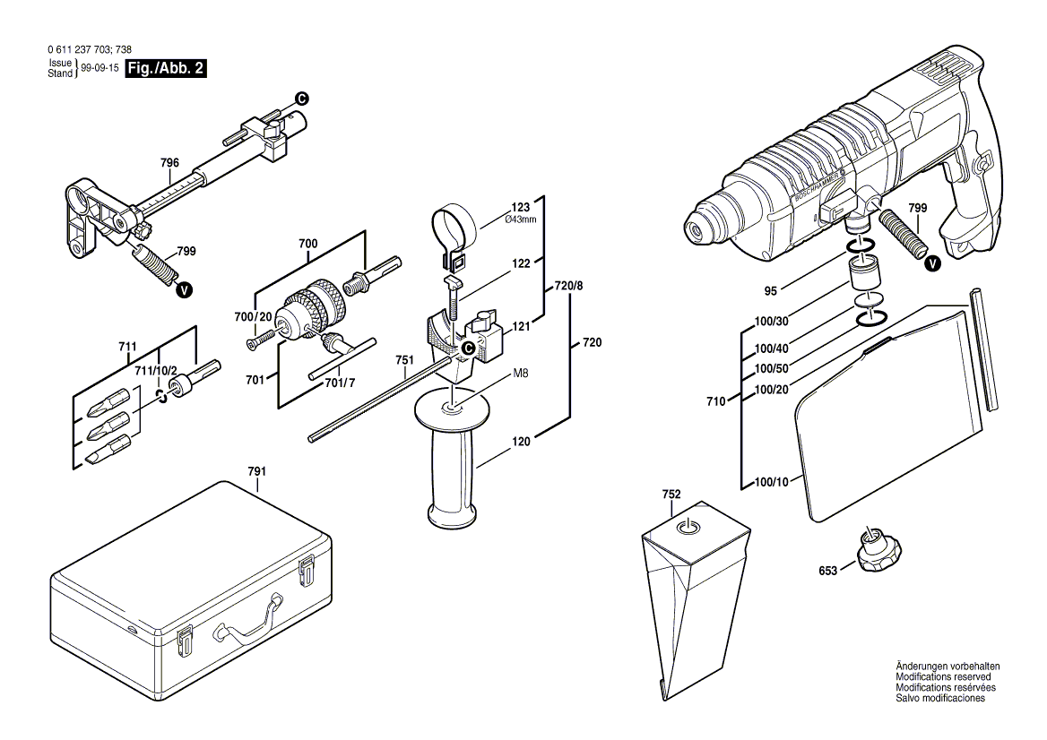 New Genuine Bosch 1617200083 Switch