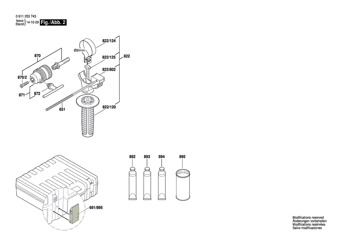 New Genuine Bosch 1617200532 Switch