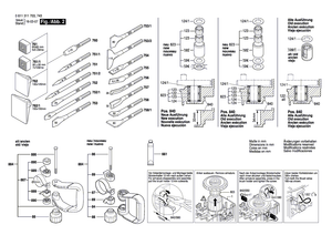 New Genuine Bosch 1617220073 Un. Flange-Mtd. Motor