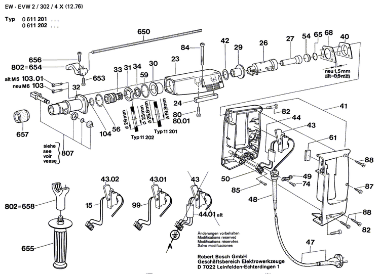 New Genuine Bosch 1617328002 Suppression Filter