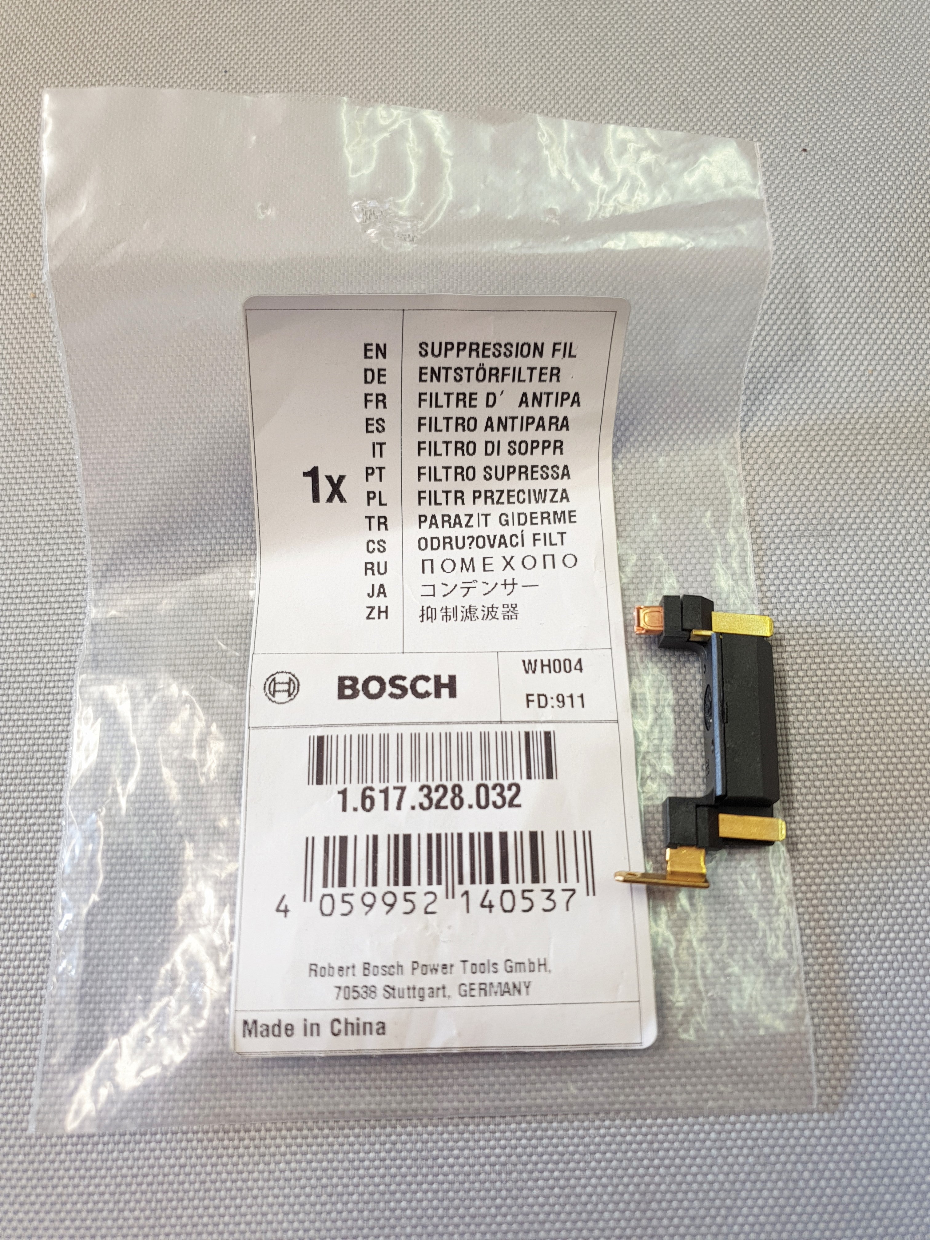 New Genuine Bosch 1617328032 Suppression Filter for PBH 2500 RE PBH 2600 RE
