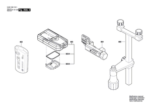 New Genuine Bosch 1617S00W3M Remote Control