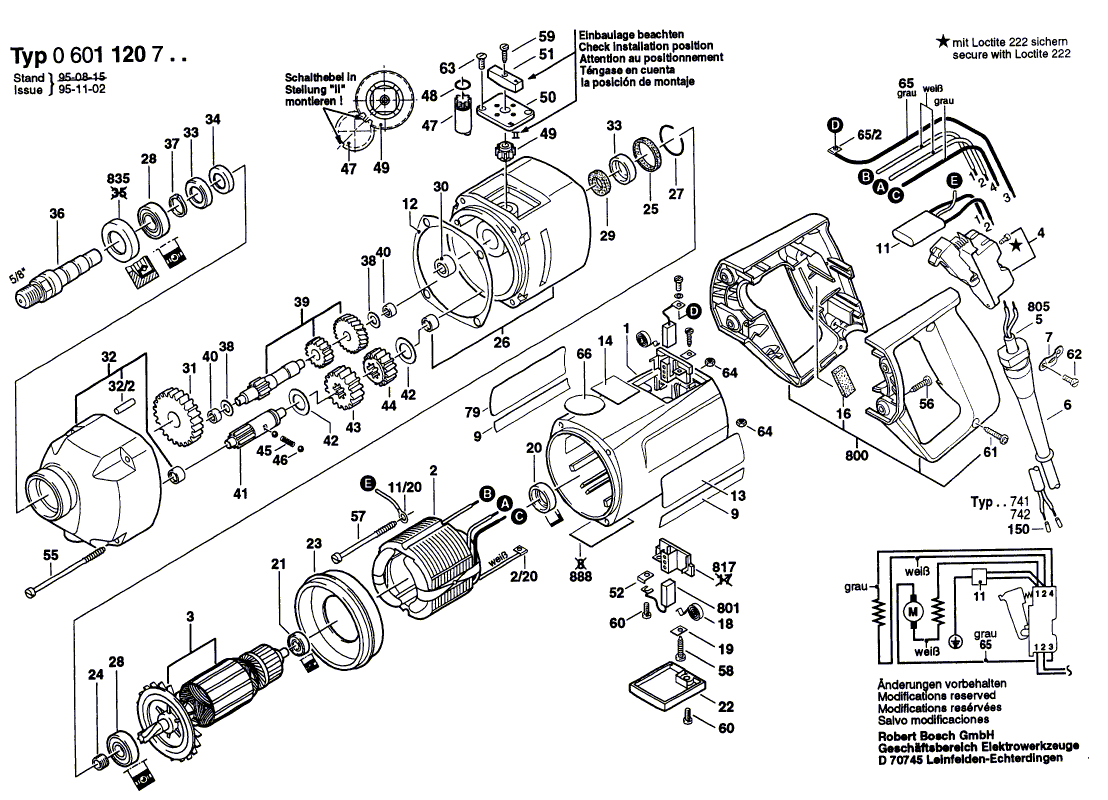 New Genuine Bosch 1618040077 Support clamp