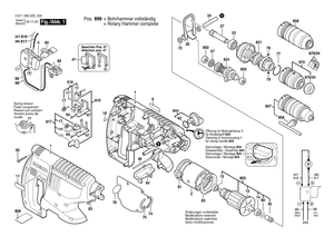 New Genuine Bosch 1618571029 Key Chuck