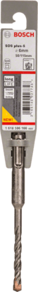 New Genuine Bosch 1618596166 SDS plus-5 Drill Bit For rotary hammer drills