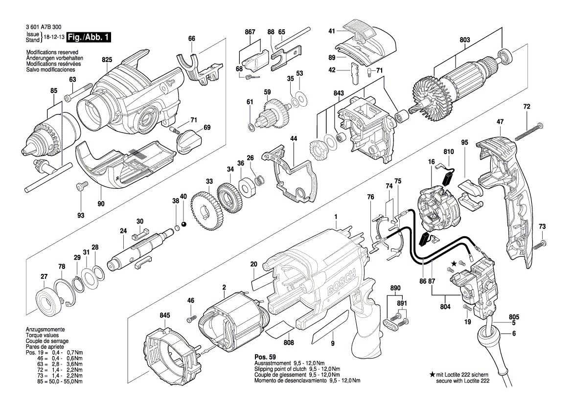 New Genuine Bosch 1618B00029 Reference Plate