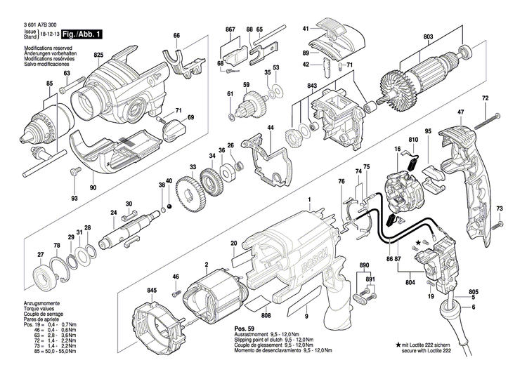 New Genuine Bosch 1618B00029 Reference Plate
