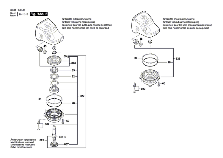 New Genuine Bosch 1618B0002T Manufacturer's nameplate
