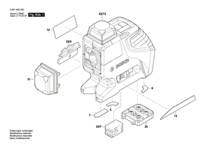 New Genuine Bosch 1618C00325 Casing Foot