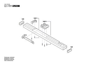 New Genuine Bosch 1618C0032C Clamping Unit
