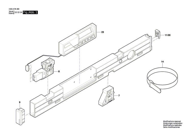 New Genuine Bosch 1618C0066E Belt