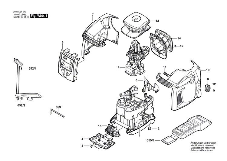 New Genuine Bosch 1618C00780 Housing