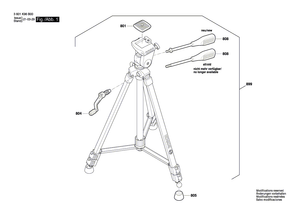 New Genuine Bosch 1618C0111A Handle