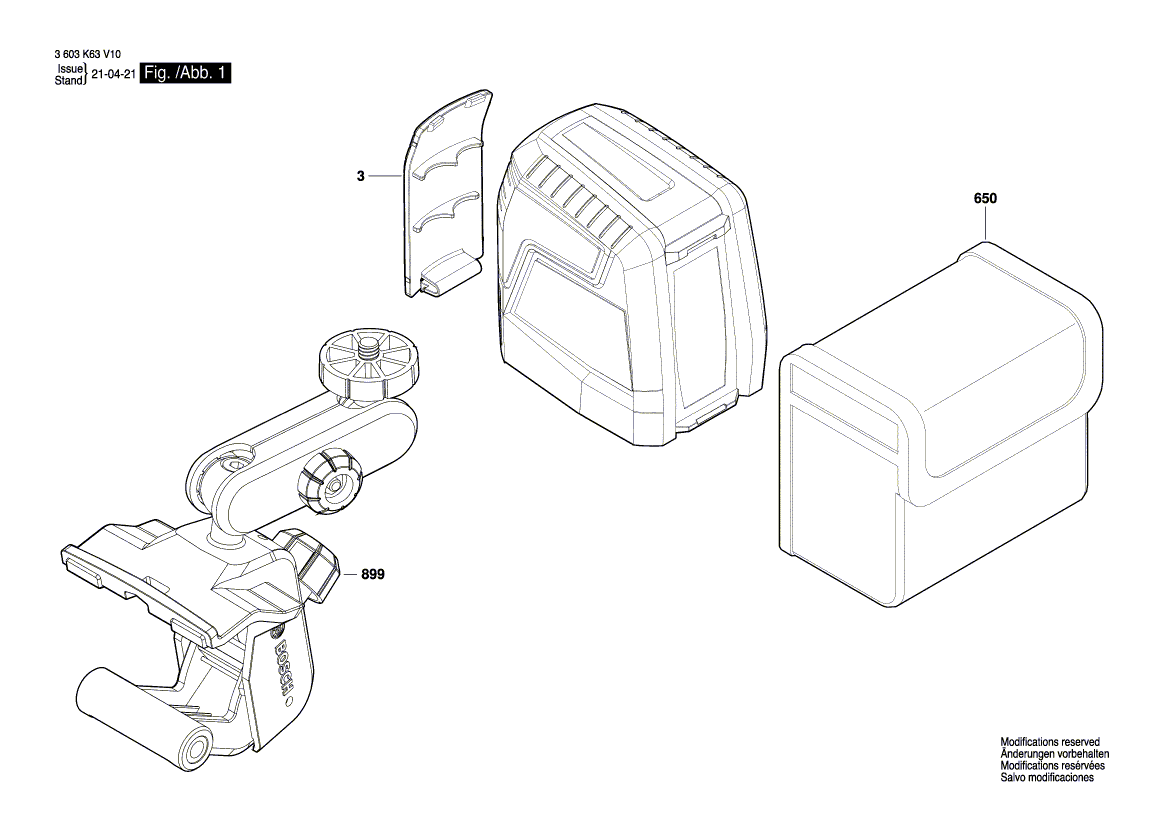 New Genuine Bosch 1618C0122Y Battery Cover