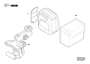 New Genuine Bosch 1618C0122Y Battery Cover
