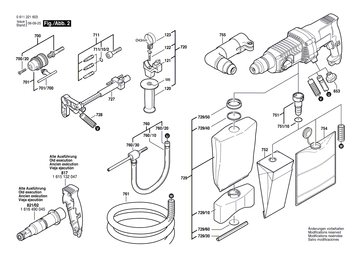 New Genuine Bosch 1619200409 Union Nut