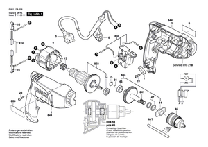 New Genuine Bosch 1619P00076 Armature set