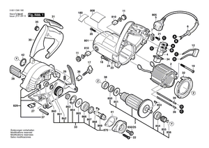 New Genuine Bosch 1619P00439 Armature set