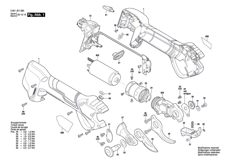 New Genuine Bosch 1619P00445 Retaining ring