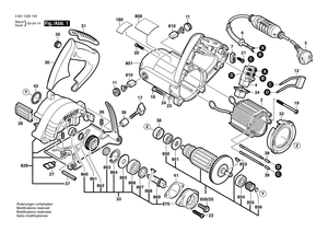 New Genuine Bosch 1619P00751 Handle