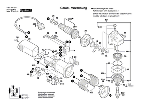 New Genuine Bosch 1619P00761 Nameplate