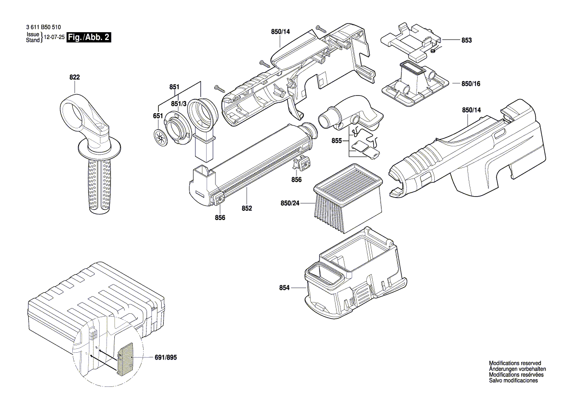 New Genuine Bosch 1619P00783 Armature